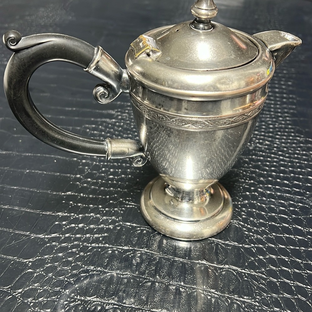 Viking Plate E.P. Copper Creamer (Pot)